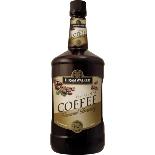 Hiram Walker Coffee Flavored Brandy 60 - 1.75L - Front
