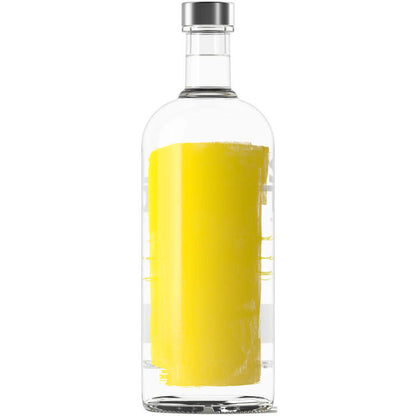 Absolut Lemon Flavored Vodka Citron 80 - 1.0L - Back