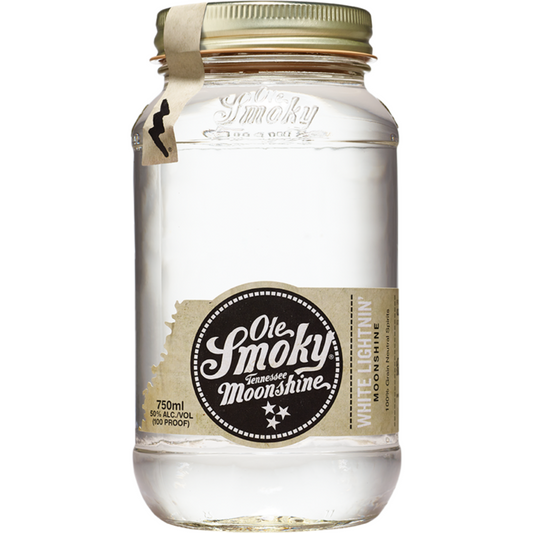 Ole Smoky White Lightnin' Moonshine 100 - 750ML - Front