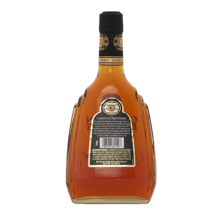 Christian Brothers Brandy Vs 80 - 750ML - Back