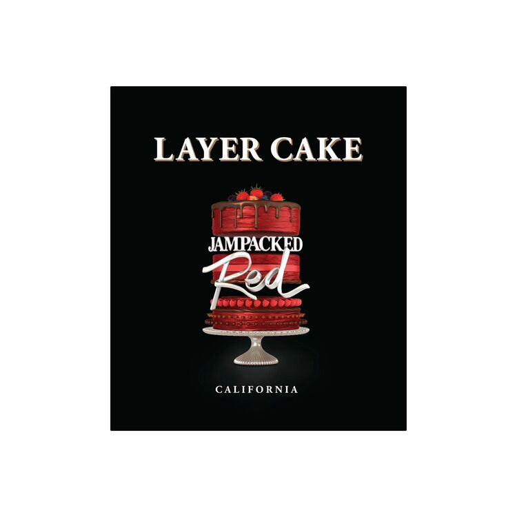 Layer Cake Jampacked Red California - 750ML - Front Label