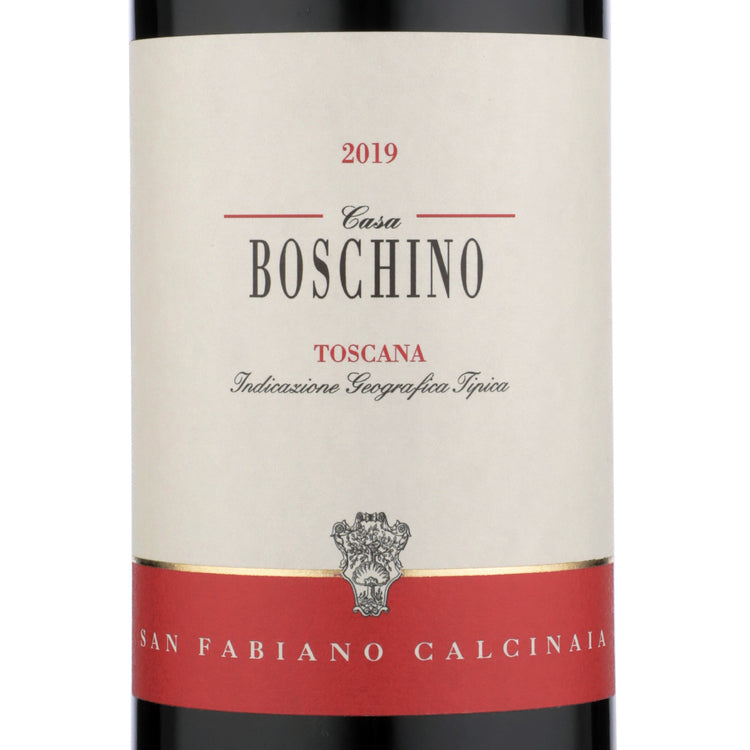San Fabiano Calcinaia Toscana Rosso Casa Boschino 2019 - 750ML - Front Label