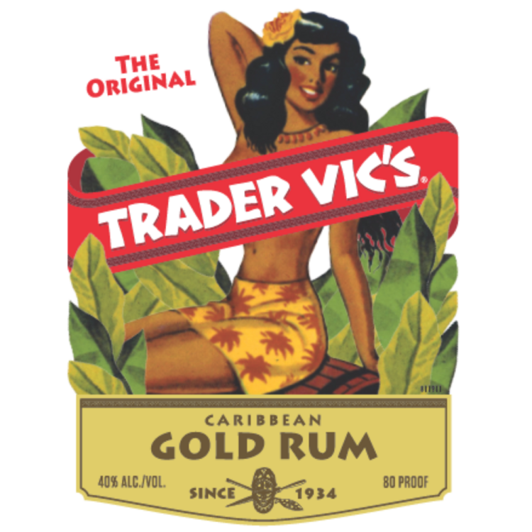 Trader Vic'S Gold Rum 80 - 1.75L