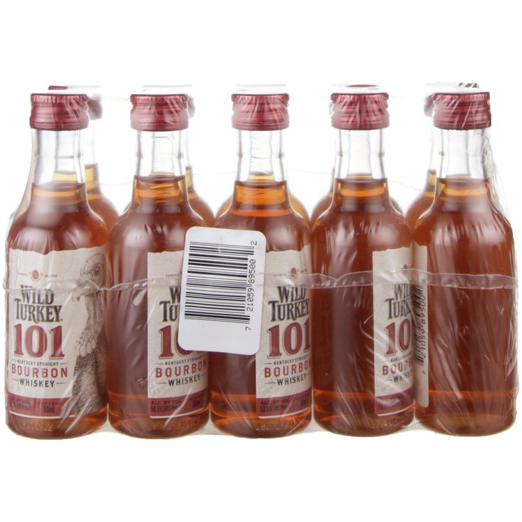 Wild Turkey Straight Bourbon 101 - 50ML - Back