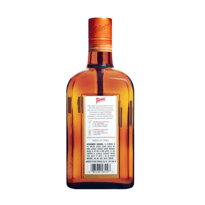 Cointreau Orange Liqueur L'Unique 80 - 750ML - Back Label