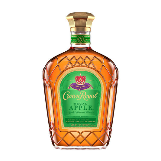 Crown Royal Apple Flavored Whiskey Regal Apple 70 - 750ML - Front