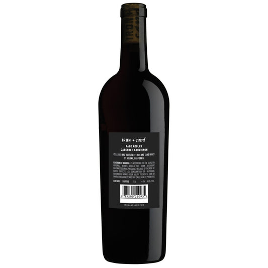 Iron + Sand Cabernet Sauvignon Paso Robles 2022 - 750ML - Back