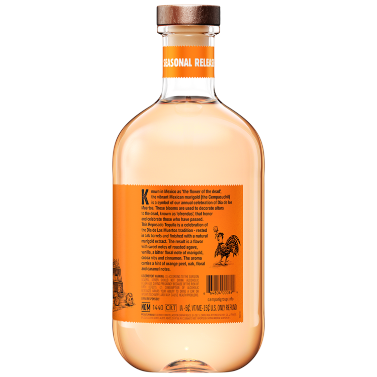 Espolon Tequila Reposado 80 - 750ML - Back