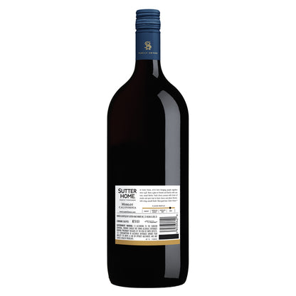 Sutter Home Merlot California - 1.5L - Back