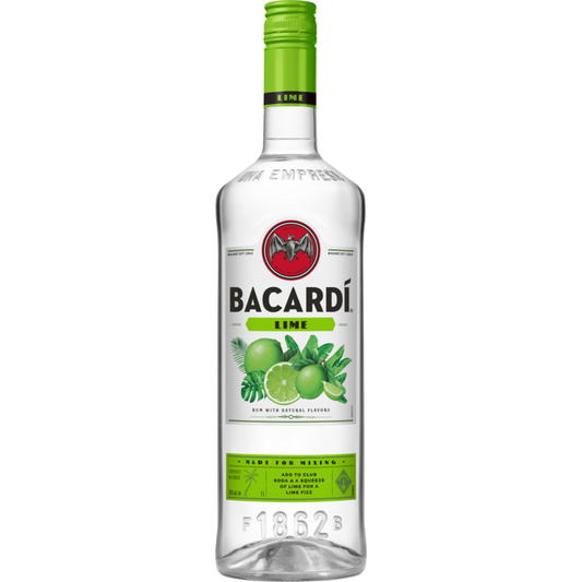 Bacardi Lime Flavored Rum Lime 70 - 1.0L - Front