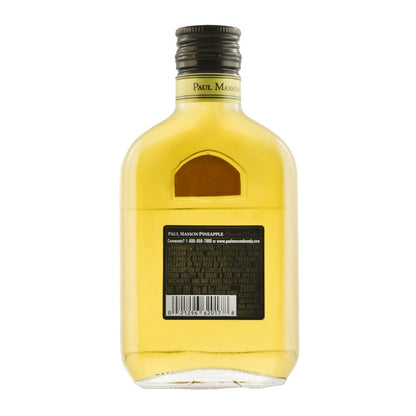 Paul Masson Pineapple Flavored Brandy Grande Amber 54 - 200ML - Back