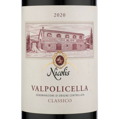Nicolis Valpolicella Classico 2020 - 750ML
