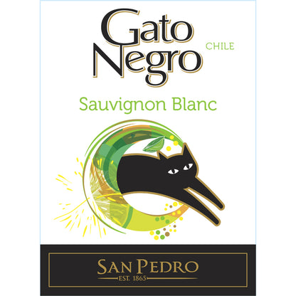 Gato Negro Sauvignon Blanc Central Valley - 1.5L - Front Label