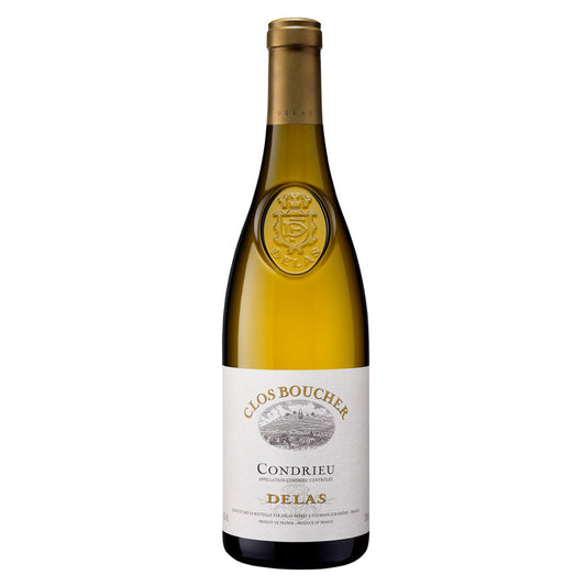Delas Condrieu Clos Boucher 2022 Wood Box - 750ML - Front
