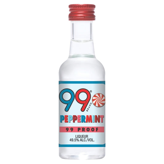 99 Brand Schnapps Combo 1 Each Banana 99, Watermelon 99, Peppermint 99 - 50ML - Front