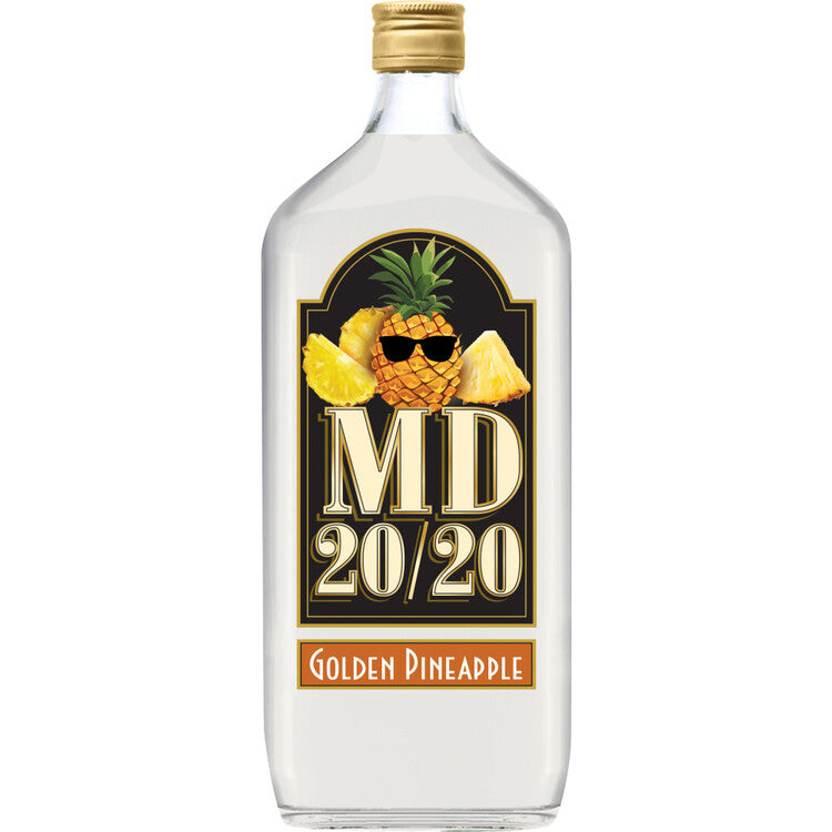 Md 20/20 Pineapple Gold Limited Edition - 750ML - Front