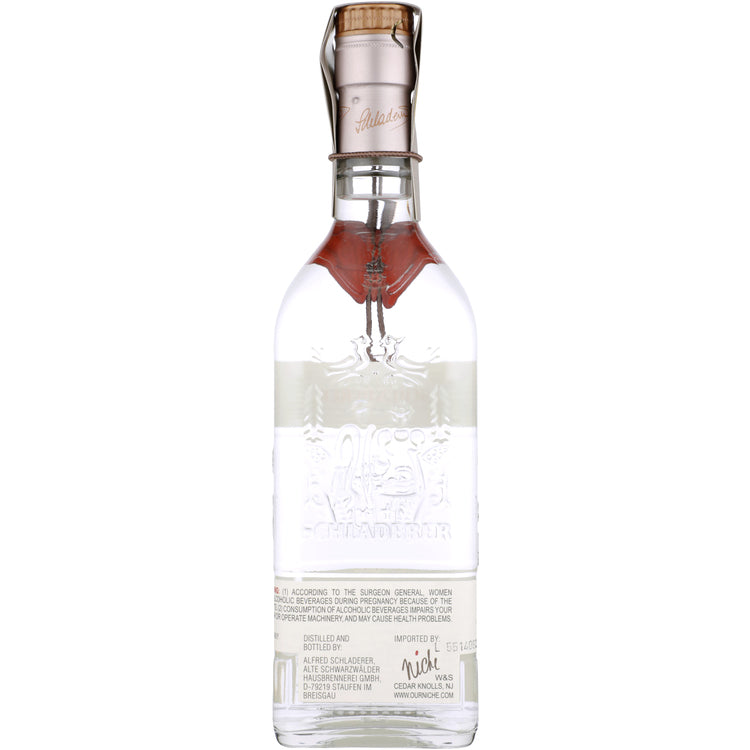 Alfred Schladerer Schwarzwalder Himbeergeist 84 - 375ML - Back