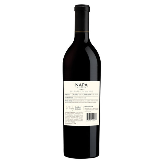 Napa Cellars Merlot Napa County 2022 - 750ML - Back