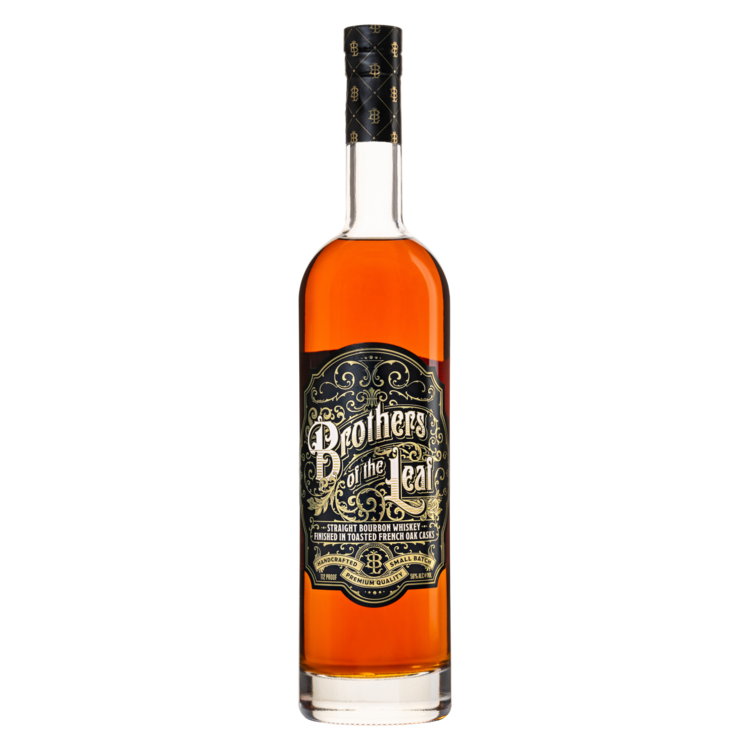 Brothers Of The Leaf Straight Bourbon Finished In Toasted French Oak 1 - 750ML - Front