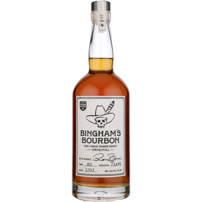 Binghams Bourbon Straight Bourbon Original 3 Yr 80 - 750ML - Front