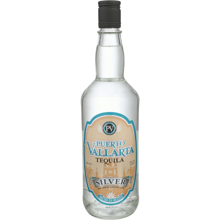 Puerto Vallarta Tequila Blanco 80 - 750ML - Front