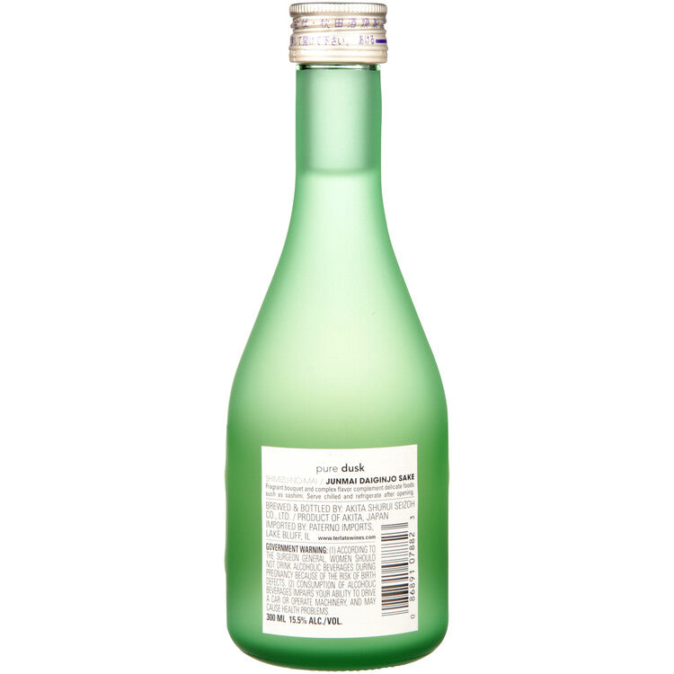 Shimizu No Mai Junmai Daiginjo Sake Pure Dusk - 300ML - Back