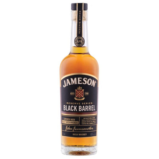 Jameson Blended Irish Whiskey Black Barrel Select Reserve Single Disti - 375ML - Front