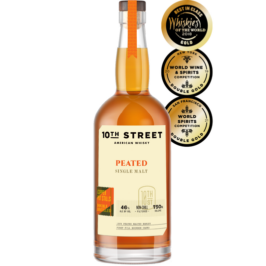 10th Street American Whiskey Peated Single Malt 92 - 750ML