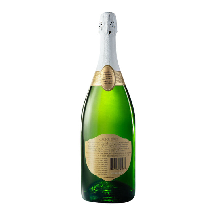 Korbel Brut California - 1.5L - Back