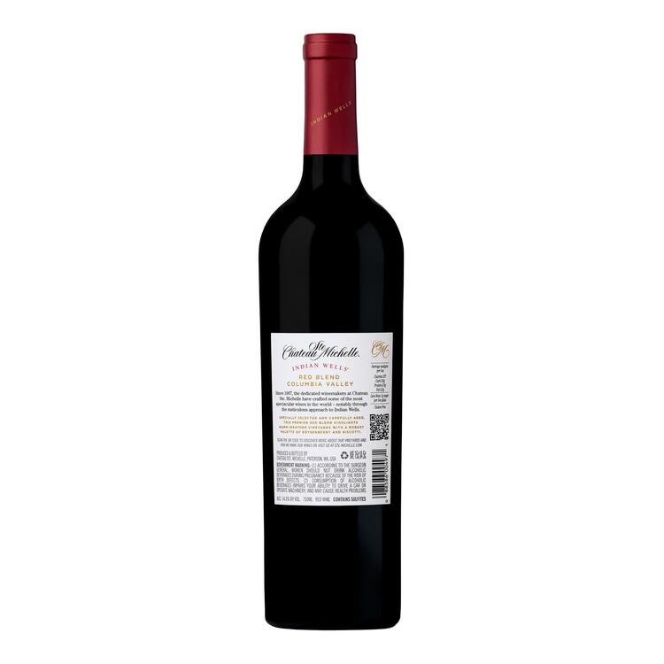 Chateau Ste. Michelle Red Blend Indian Wells Columbia Valley 2022 - 750ML - Back