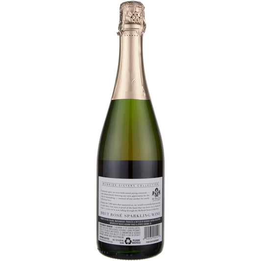 Mcbride Sisters Collection Brut Rose Hawkes Bay - 750ML - Back
