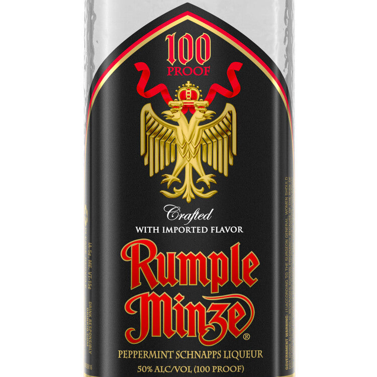 Rumple Minze Peppermint Schnapps 100 - 1.0L - Front Label