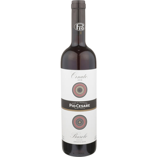 Pio Cesare Barolo Ornato 2018 Wood Box - 750ML