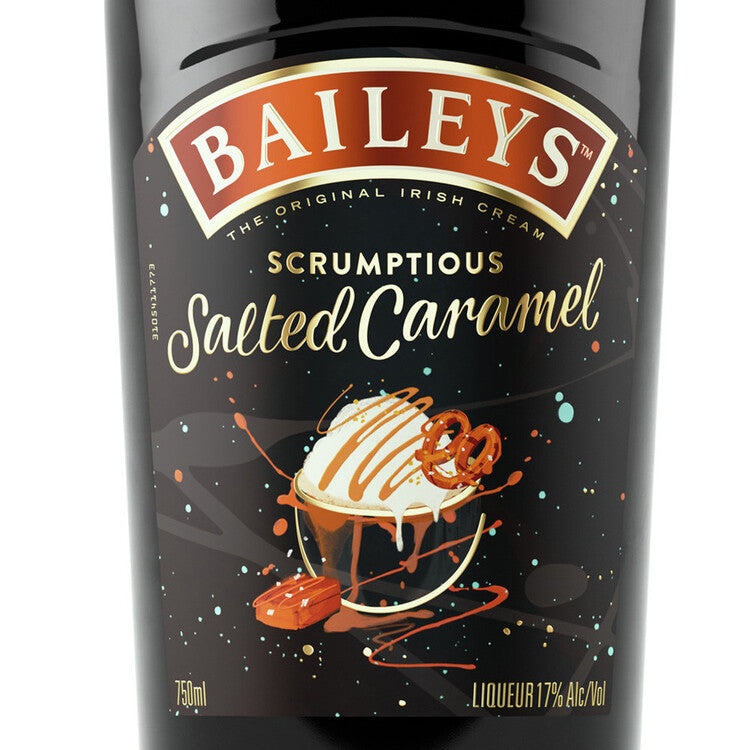 Baileys Cream Liqueur Salted Caramel 34 - 750ML - Front Label