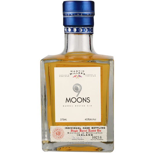 Martin Miller's Barrel Rested Gin 9 Moons 80 - 375ML - Front