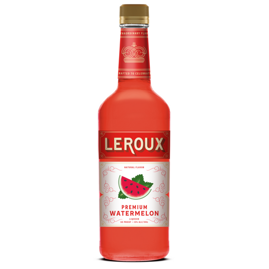 Leroux Watermelon Fruit Liqueur 30 - 1.0L - Front