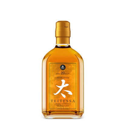 Teitessa Single Grain Japanese Whisky Yellow Edition 20 Yr 80 - 750ML - Front
