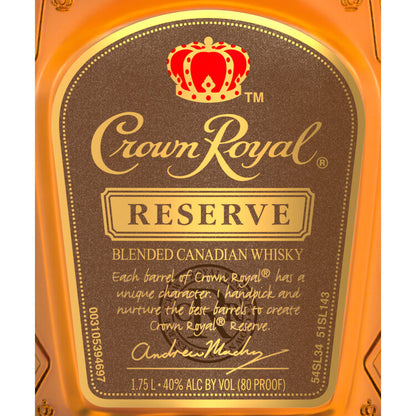 Crown Royal Canadian Whisky Special Reserve 80 W/ Bag & Box - 1.75L