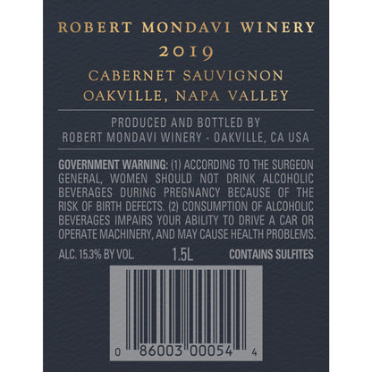 Robert Mondavi Winery Cabernet Sauvignon Oakville 2018 - 1.5L