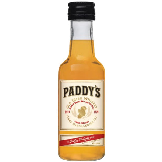 Paddy Blended Irish Whiskey 80 - 50ML - Front