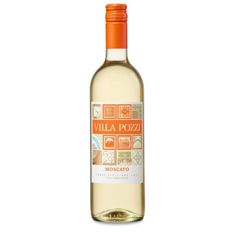 Villa Pozzi Moscato Terre Siciliane - 750ML - Front
