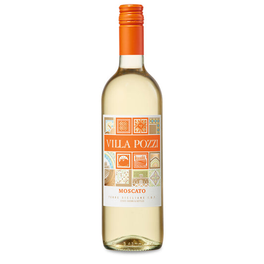 Villa Pozzi Moscato Terre Siciliane - 750ML - Front