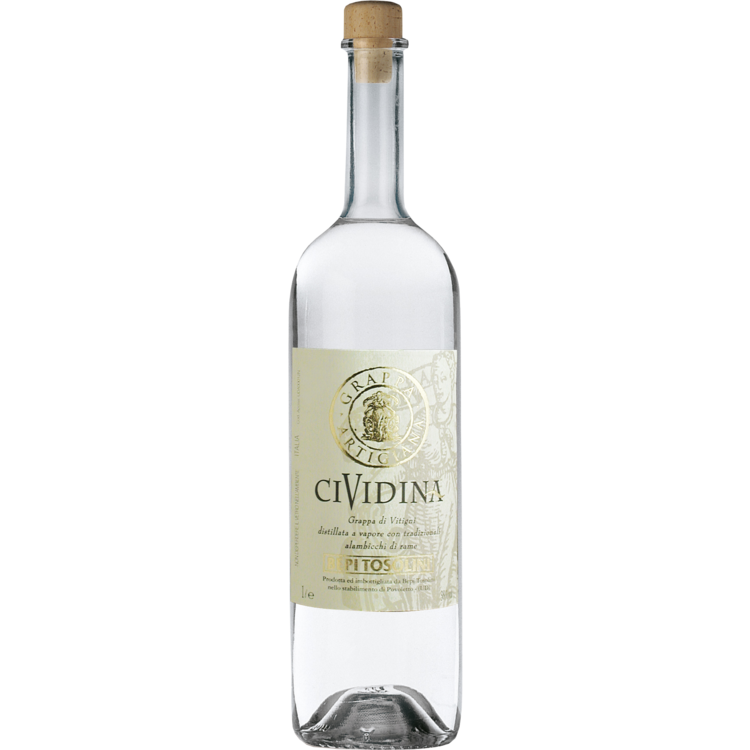 Bepi Tosolini Grappa Cividina 80 - 1.0L - Front