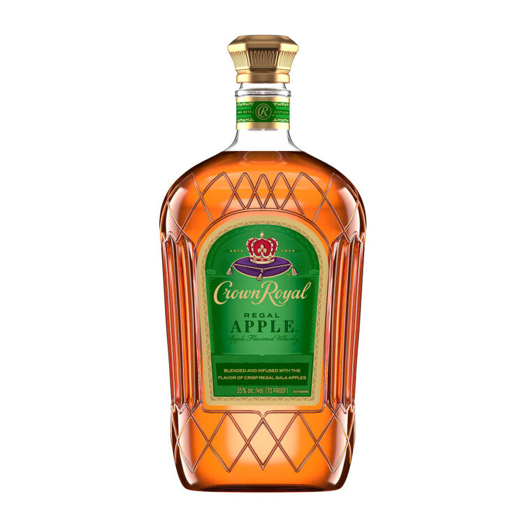 Crown Royal Flavored Whisky-Canadian Regal Apple 70 - 1.75L - Front