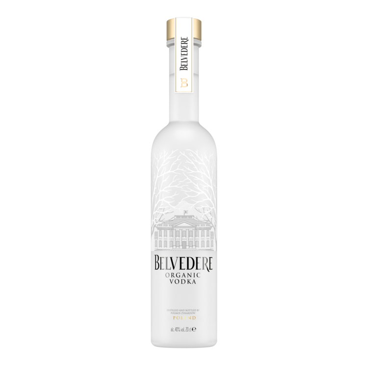 Belvedere Organic Vodka 80 - 200ML - Front