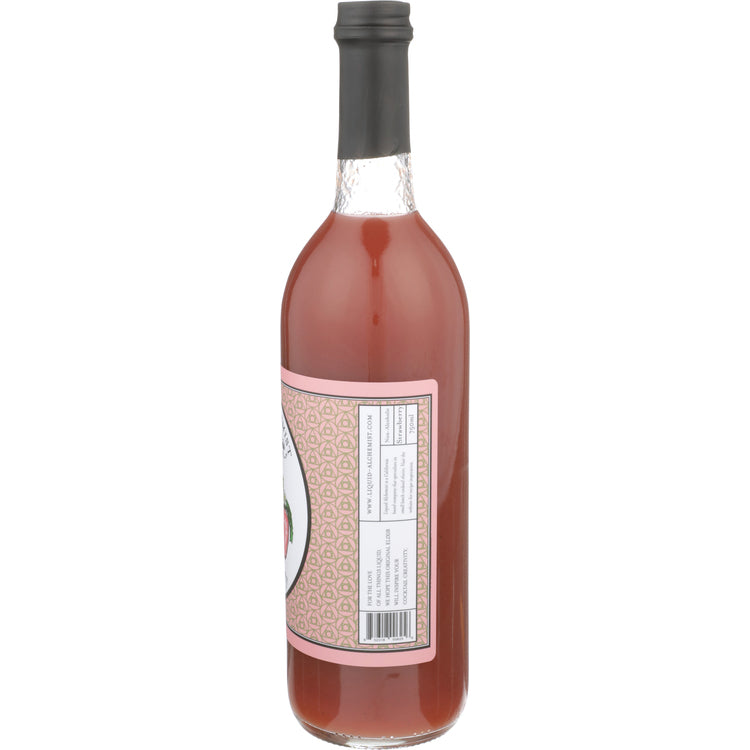 Liquid Alchemist Strawberry Syrup - 750ML - Back