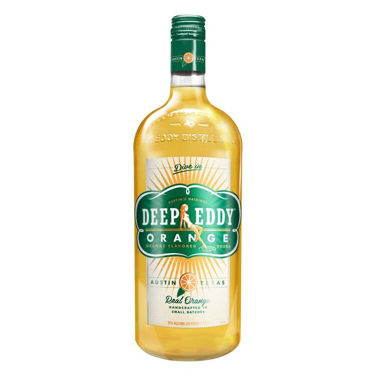 Deep Eddy Orange Flavored Vodka 70 - 1.75L - Front