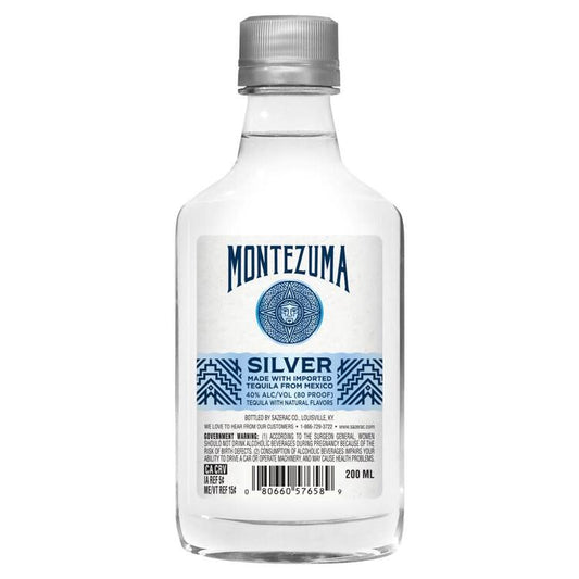Montezuma Tequila White 80 - 200ML - Front