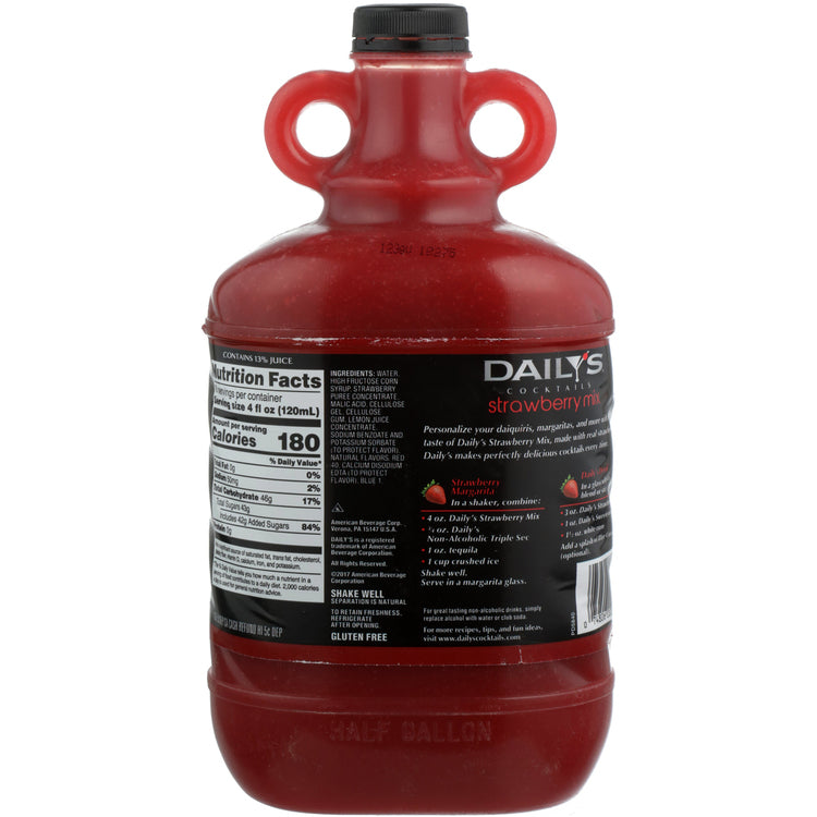 Daily'S Strawberry Daiquiri Mix - 64 Z