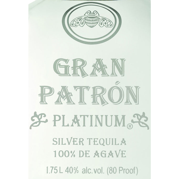 Gran Patron Tequila Gran Patron Platinum 80 - 1.75L - Front Label